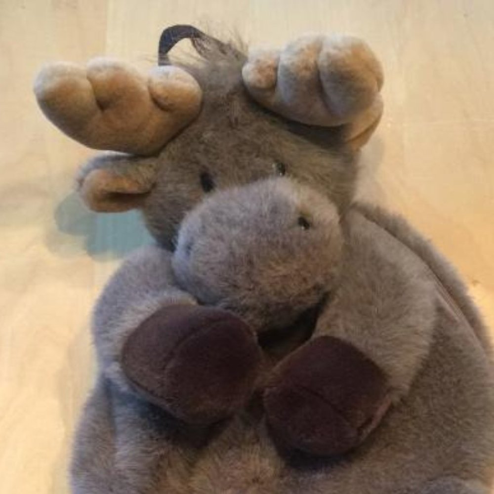 Kids Aurora Brand Stuffed Animal Backpack - Moose